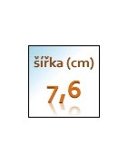 šířka 7,6 cm