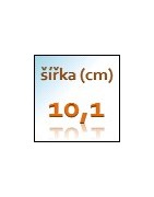 šířka 10,1 cm