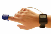 Oxymetr s prstovm senzorem